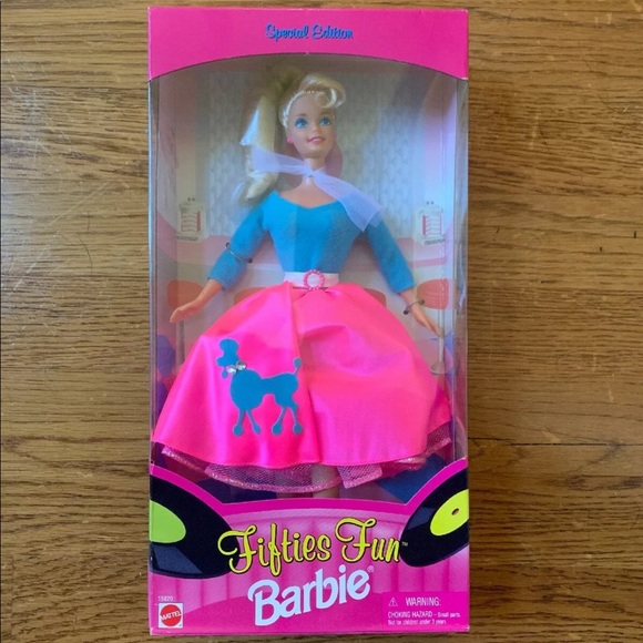 vintage barbie box
